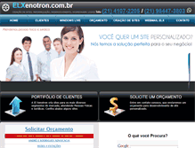 Tablet Screenshot of elxenotron.com.br
